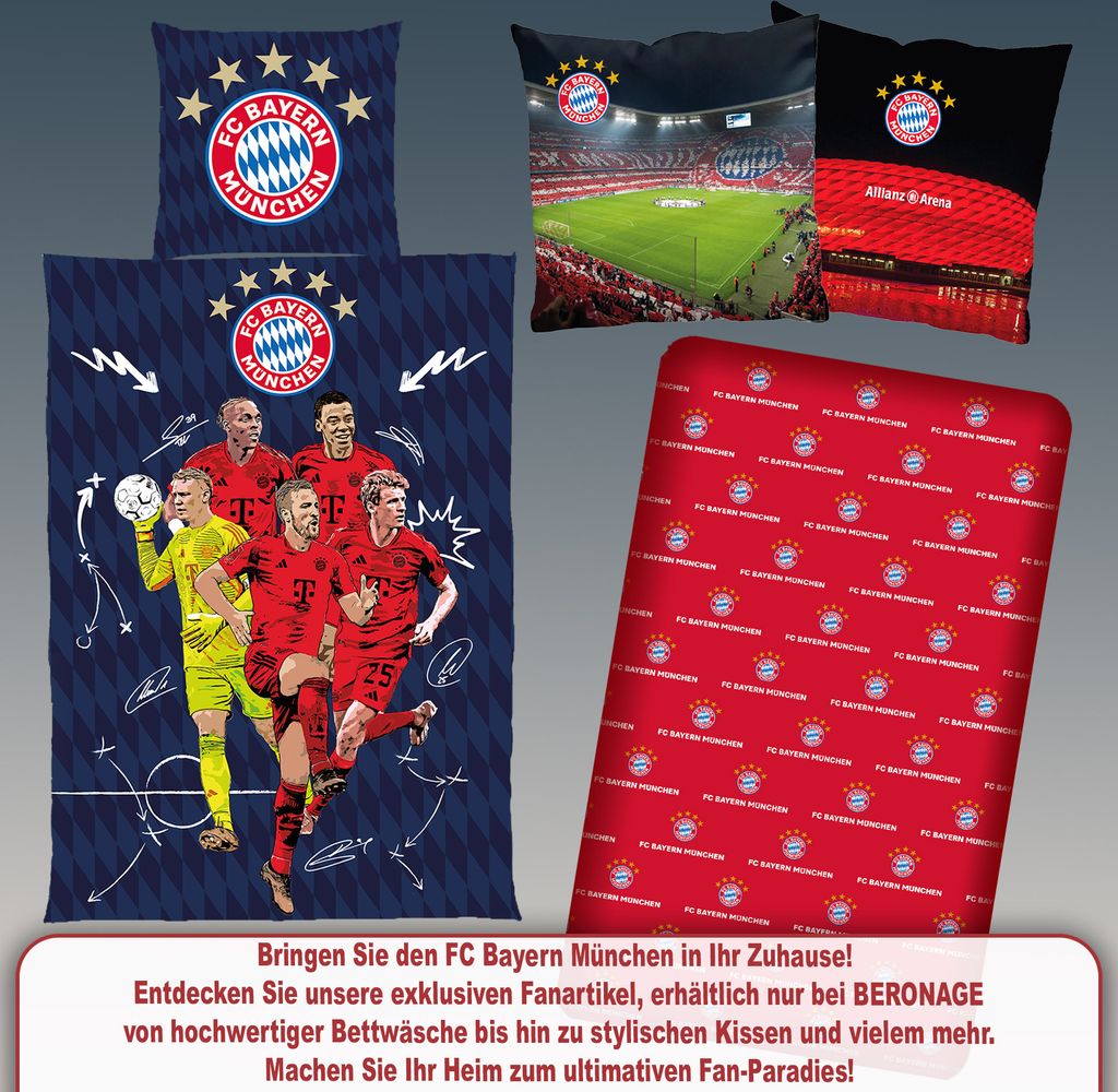 FC Bayern München Badetuch Player 75x150 cm Produktbild 6