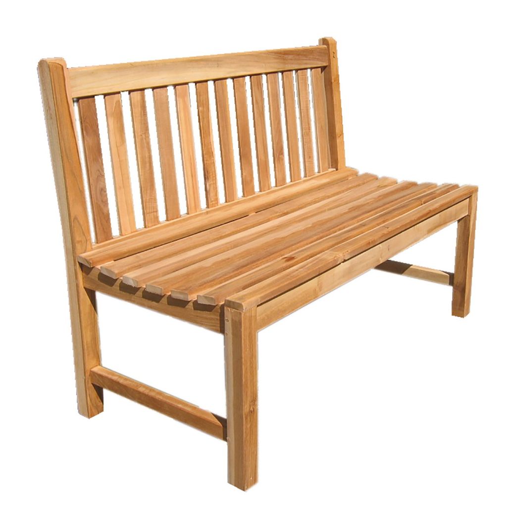LEX 'Picadelly' Sitzbank aus Teakholz ohne Armlehne 150 cm Produktbild 