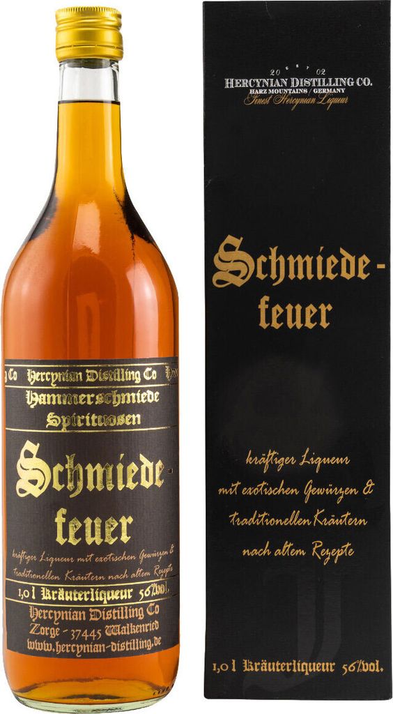 Hammerschmiede Schmiedefeuer - 1,0 Liter - Kräuterlikör Produktbild 