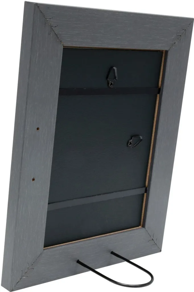 Cornice in Legno S53G Grigio 40x60 cm - Elegante Portafoto da Parete - 4