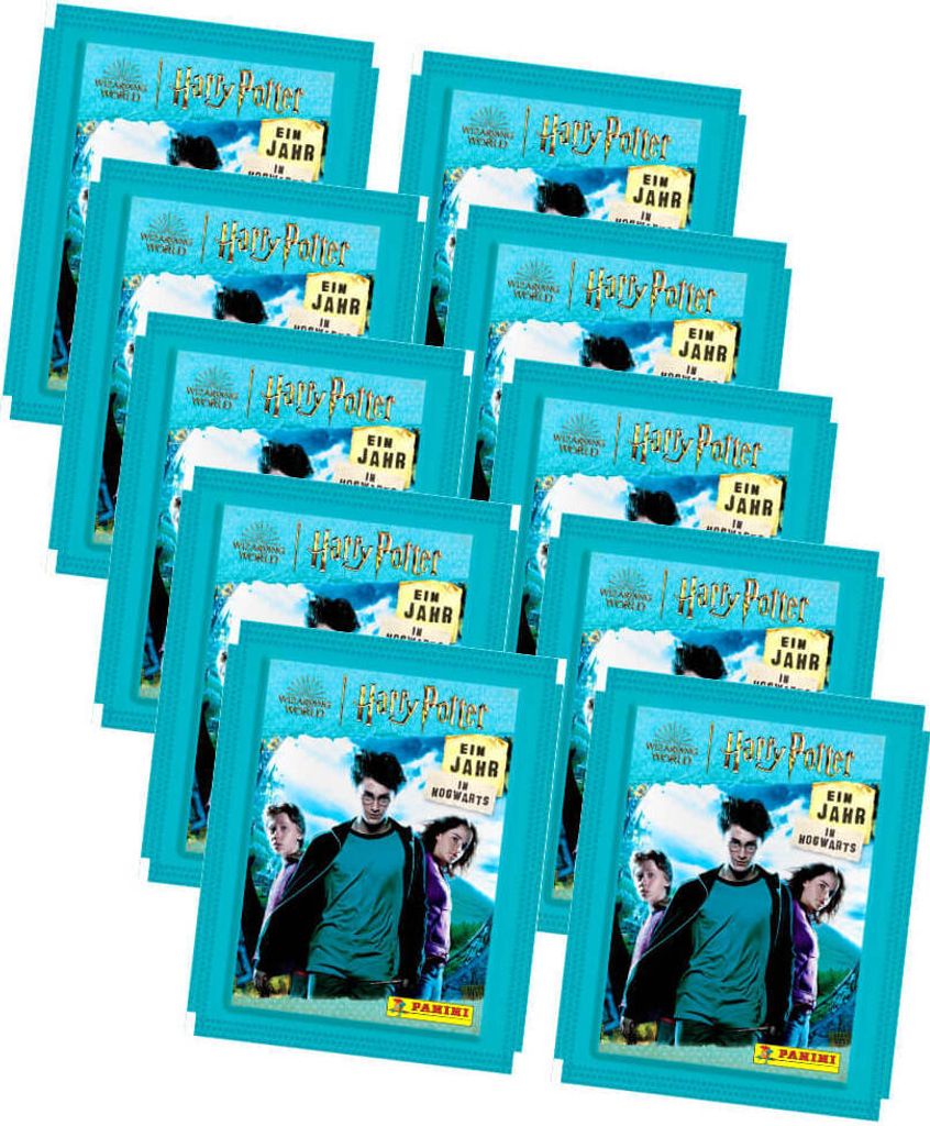 Panini Harry Potter Sticker - Ein Jahr in Hogwarts (2023) - 10 Tüten Sammelsticker