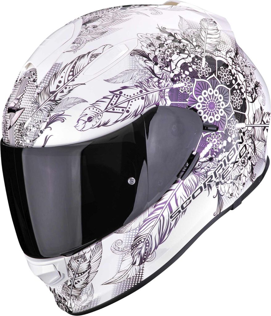 SCORPION EXO-491 DREAM Integralhelm weiss-chameleon M M in braun/weiß