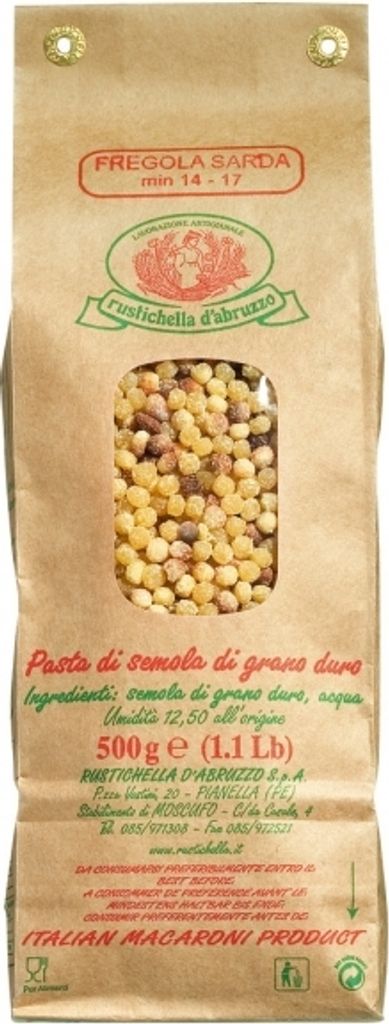 Rustichella d'Abruzzo Fregola sarda tostata / geröstet 500 gr.