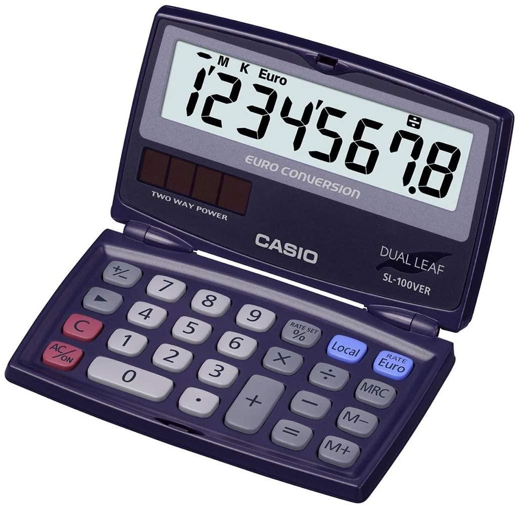 Casio SL-100VERA, 55 g, 115 mm, 62 mm, 26 mm, 80 g Produktbild 