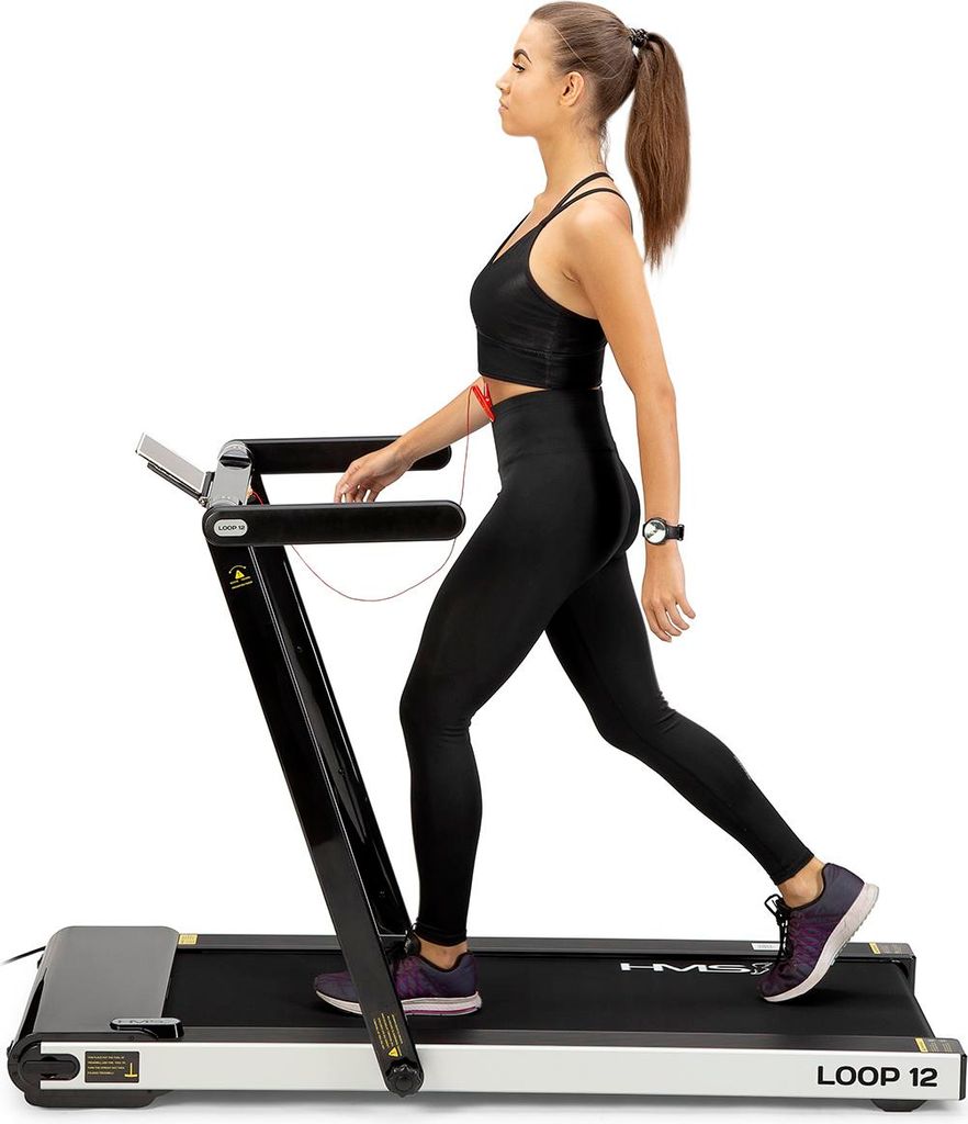 HMS Loop12 Elektrisches Klapp-Laufband für zu Hause