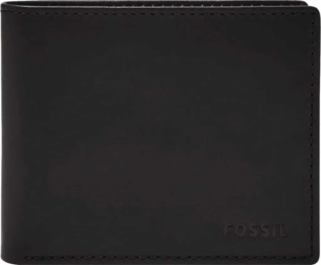 Recensione Portafoglio Fossil Derrick Nero: Pelle Vera e Qualità