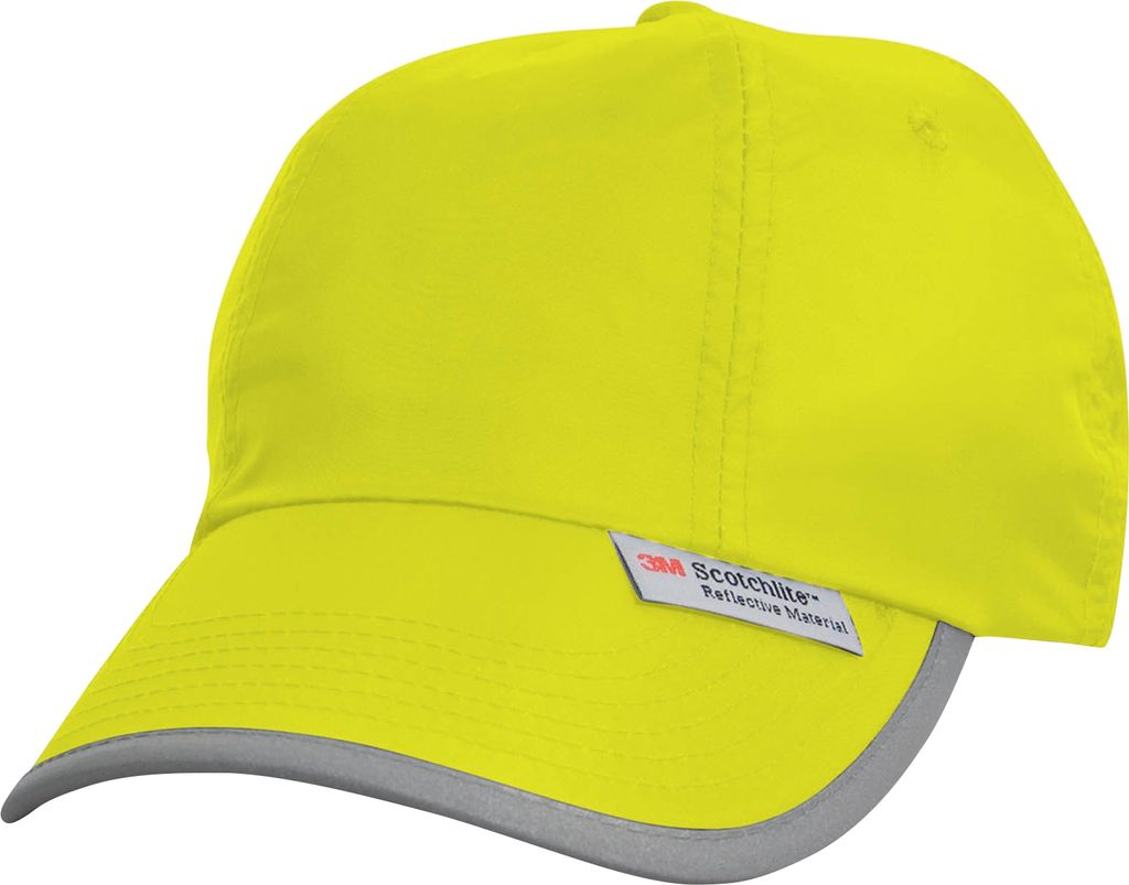 Result Uni Hochreflektierende Baseball Kappe (3M) (2 Stück/Packung) BC4237 (Einheitsgröße) (Gelb)