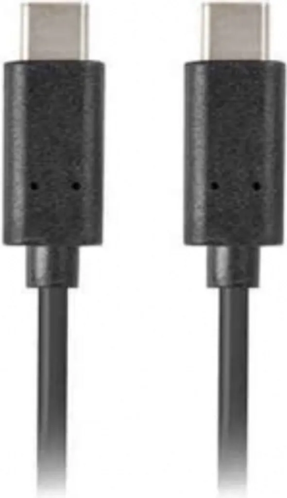Cavo USB-C maschio Lanberg 0,5m Nero - Ricarica e Dati 480Mbps