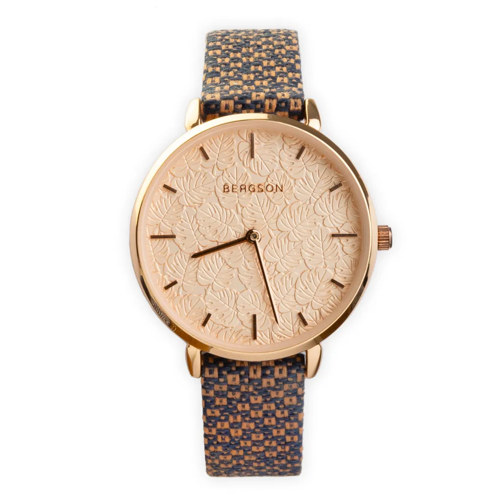 Montre Bergson Ocean BGW8615RL20 Rose - Design Élégant et Boîtier Acier