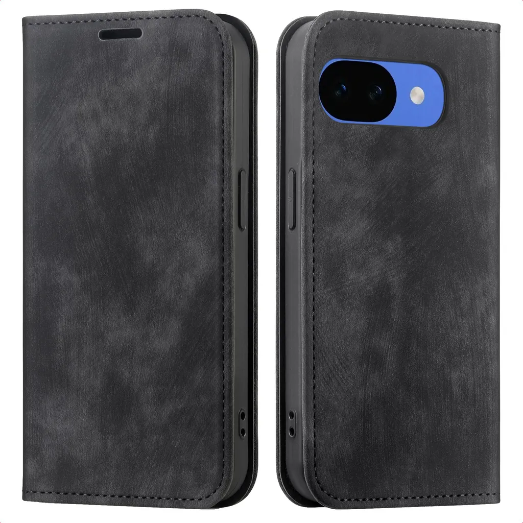 SEAHAI Custodia Portafoglio Per Oppo Reno 8 5G – Pelle PU Con Slot Carte E Supporto, Antiurto, Nero - 4