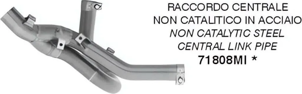 Raccord ARROW Inox Haute Performance pour Ducati Panigale V2 V2S