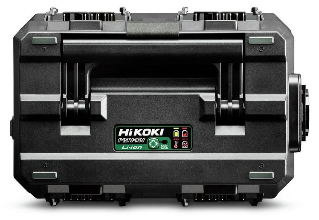 Hikoki Akku-Mehrfachlader UC18YTSLW1Z für 14,4 V - 18 V Akkupacks 4 Anschlüsse