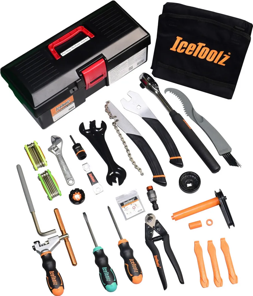 Mallette Outils Vélo ICetoolz 85A7 85A6 en Acier Renforcé Haute Qualité