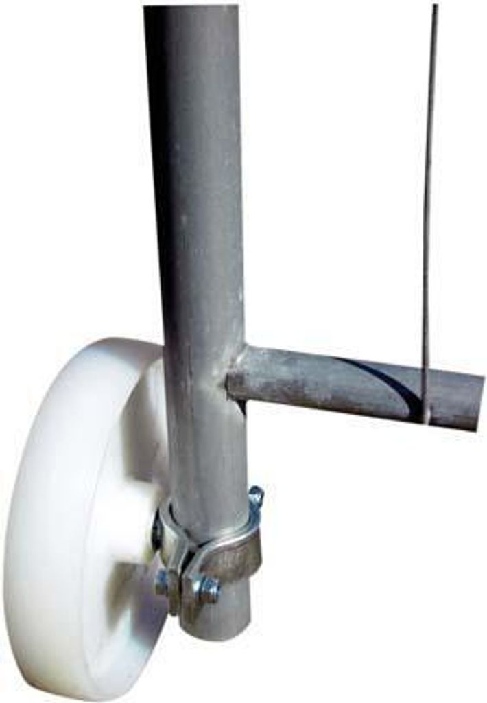 Schake Laufrolle Ø200mm für Bauzaun-Torelement
