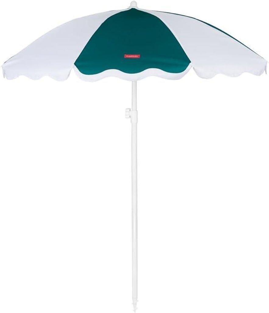 Großer Sonnenschirm, geeignet für Strand, Pool, Garten und Balkon; höhen- und richtungsverstellbar; UV-Schutz 50+; Polyester; inklusive Tragetas...