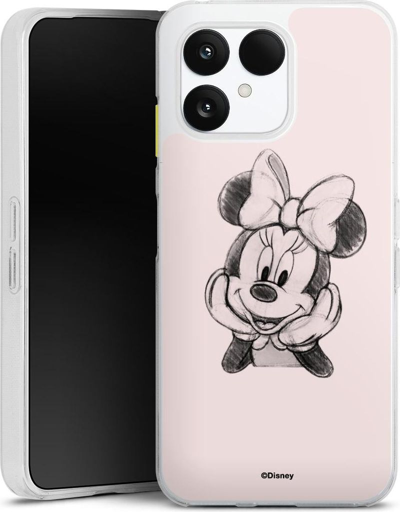 DeinDesign Handyhülle für Fairphone 6 Silikon Hülle Case Smartphone Schutzhülle Disney Minnie Mouse Offizielles Lizenzprodukt