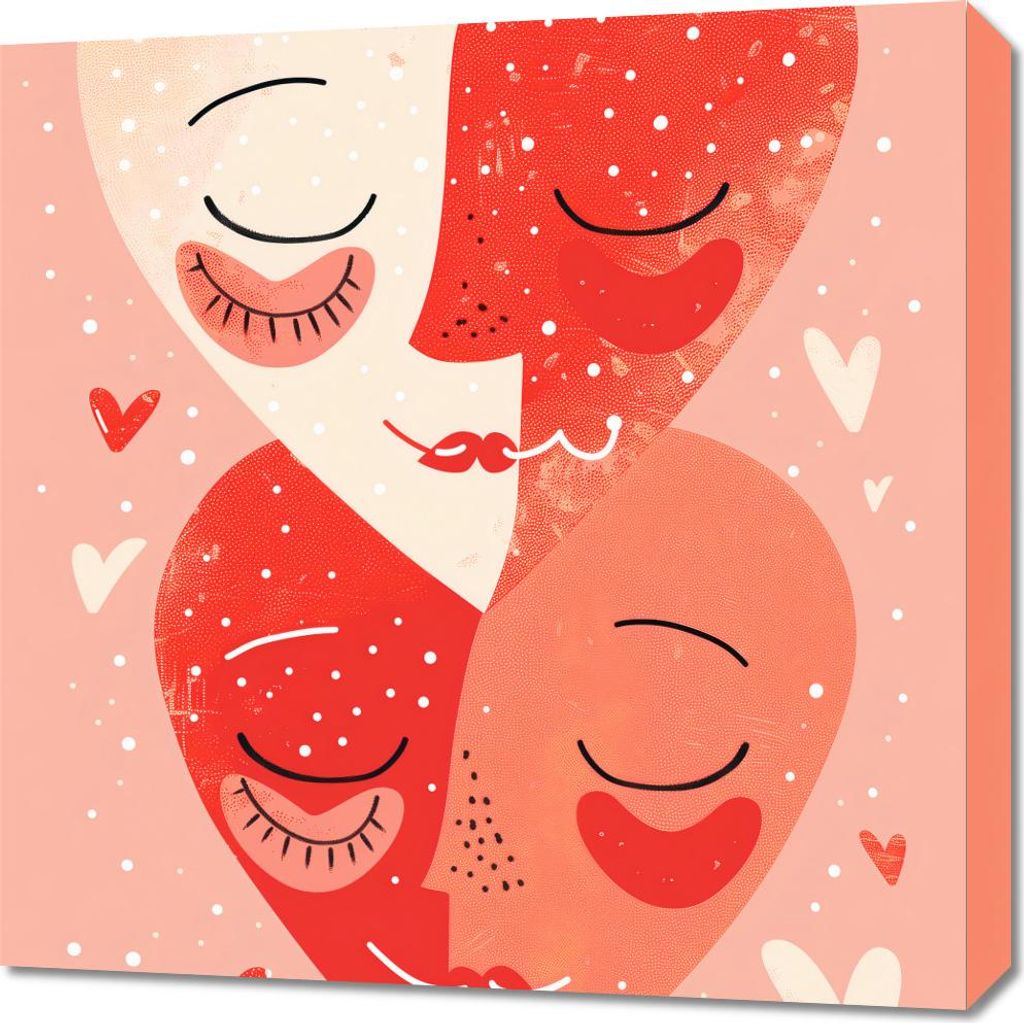 Bild 60x60cm Hohe Vibration