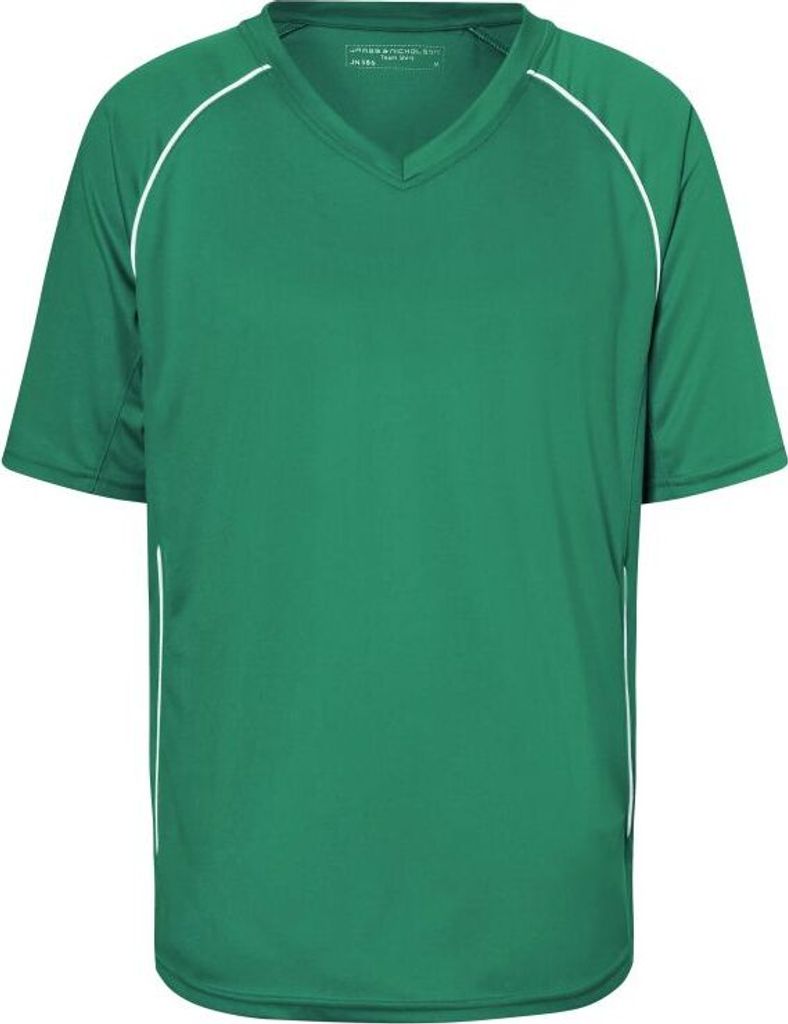 Team Shirt Funktionelles Teamshirt green/white, Gr. L