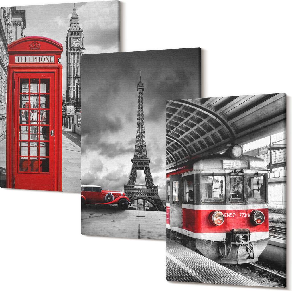 Leinwandbilder – Wandbilder – Leinwandbild – Canvas Bild – Polycanvas – Kunstdruck – – Modern – Aufhängefertig – Mehrteilig – ...
