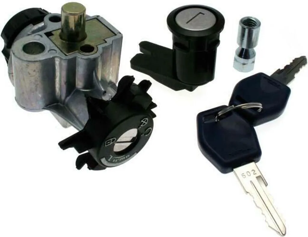 Contacteur de démarrage V PARTS Zündschloss pour moto et scooter 50cc