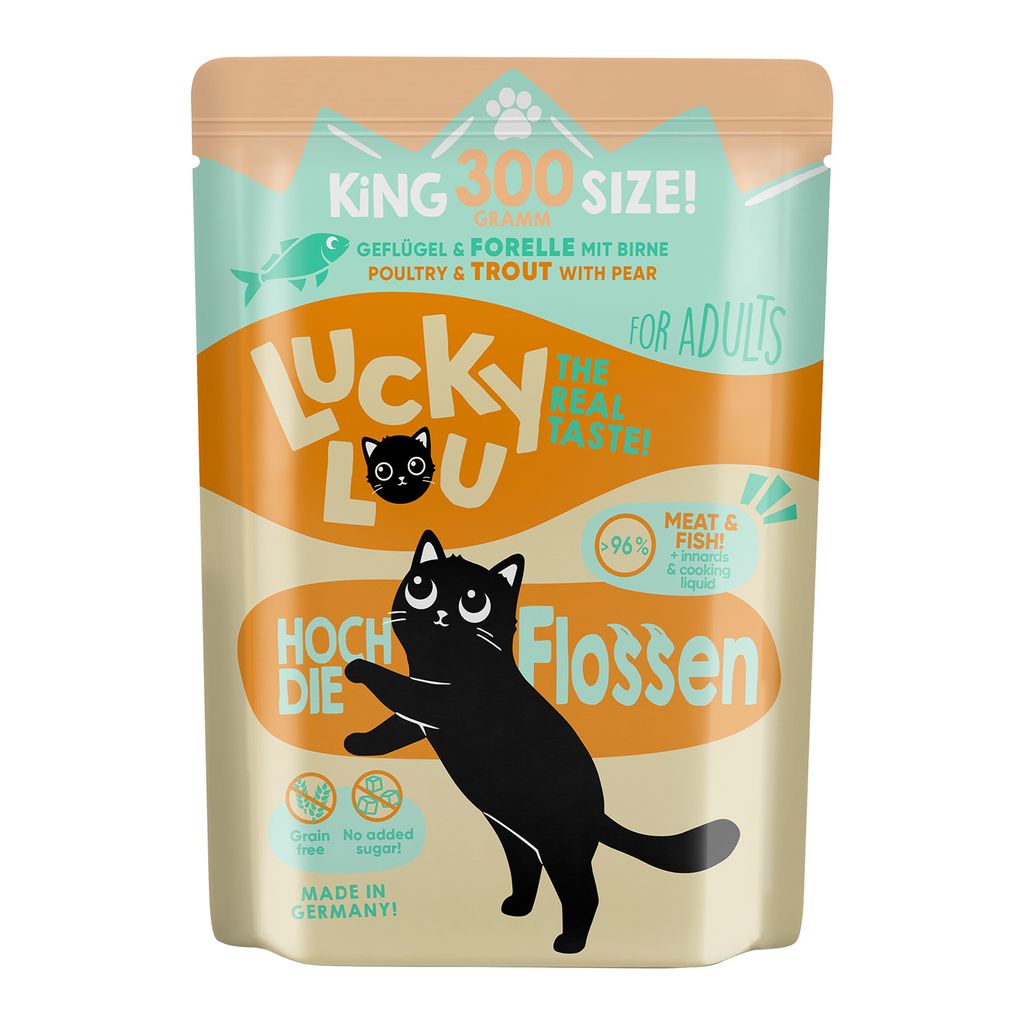 Lucky Lou Lifestage Adult Gefügel & Forelle 300g
