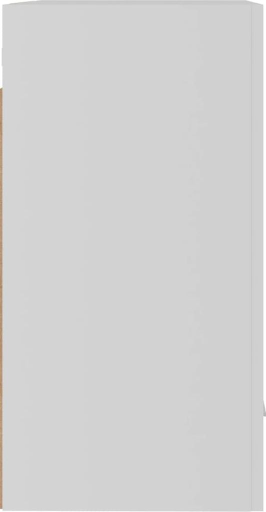 vidaXL Szafka ścienna biała 50x31x60 cm płyta wiórowa Zdjęcie produktu 10