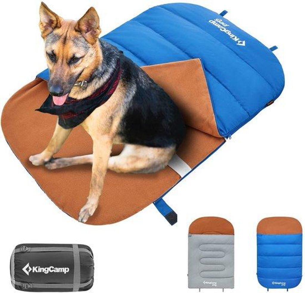 Hunde Schlafsack Hunde Decke Warme Hunde Decke Premium Haustier Decke Leichtgewicht Decke für Hunde und Katzen Blau 110 x 70 cm