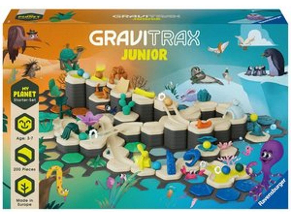 Ravensburger GraviTrax Junior Starter-Set XXL Planet Immagine del prodotto 