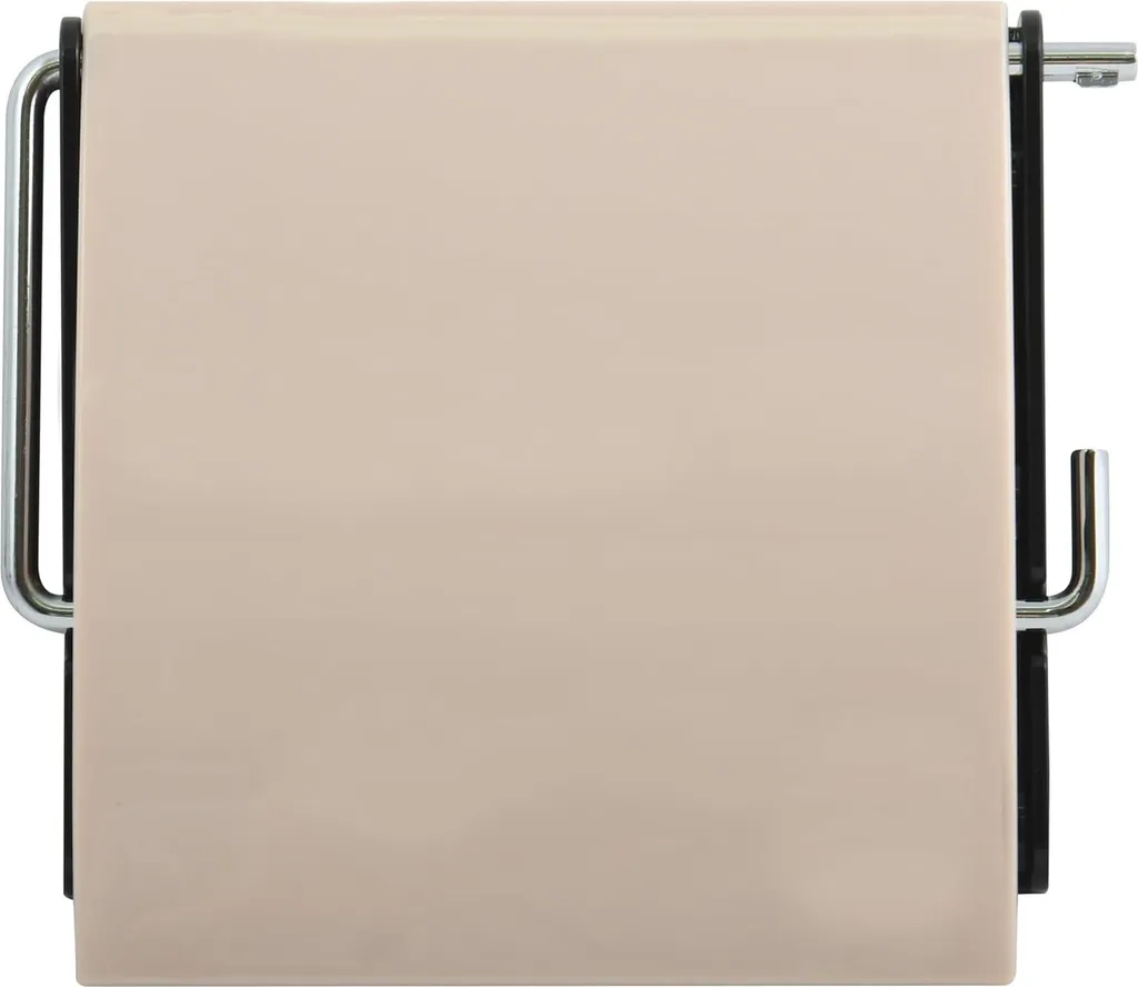 Porte-papier WC Mural Beige - Accessoire Déco pour Salle de Bains