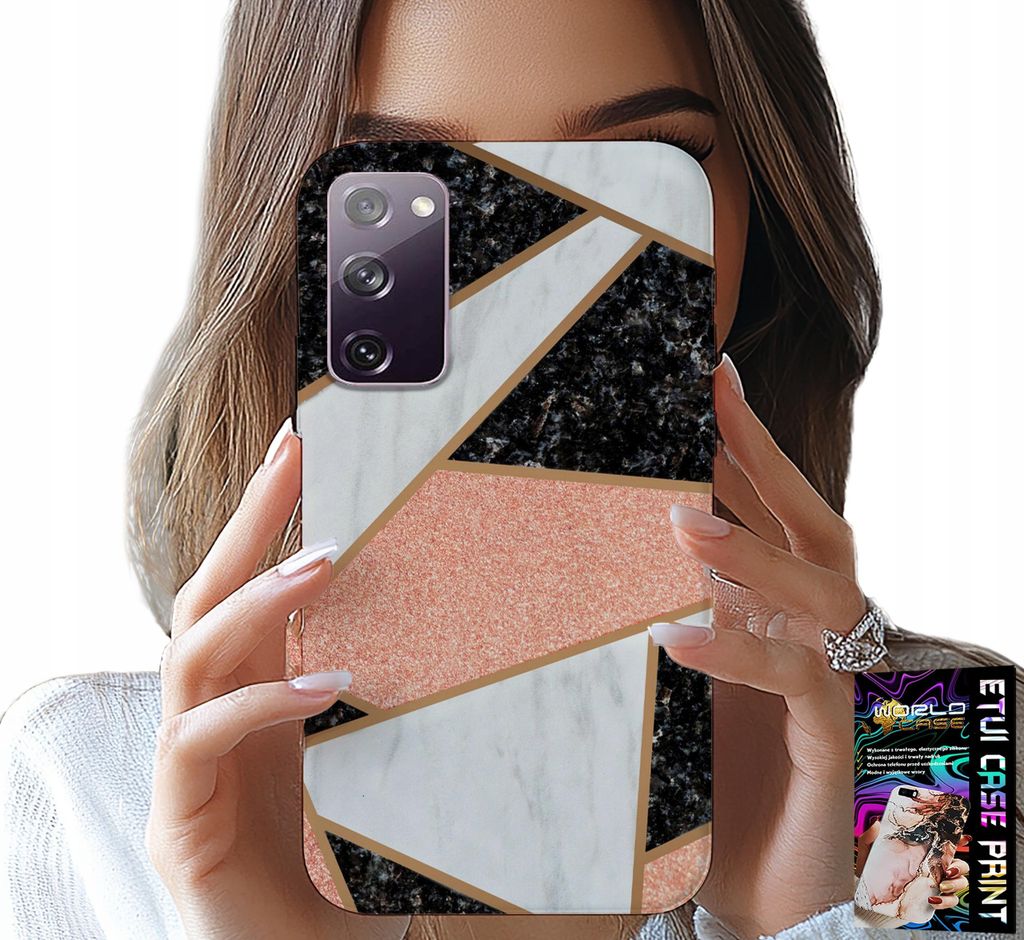 Etui Für Samsung Galaxy S20 Lite - Elegantes, Modisches Design Etui + Glas