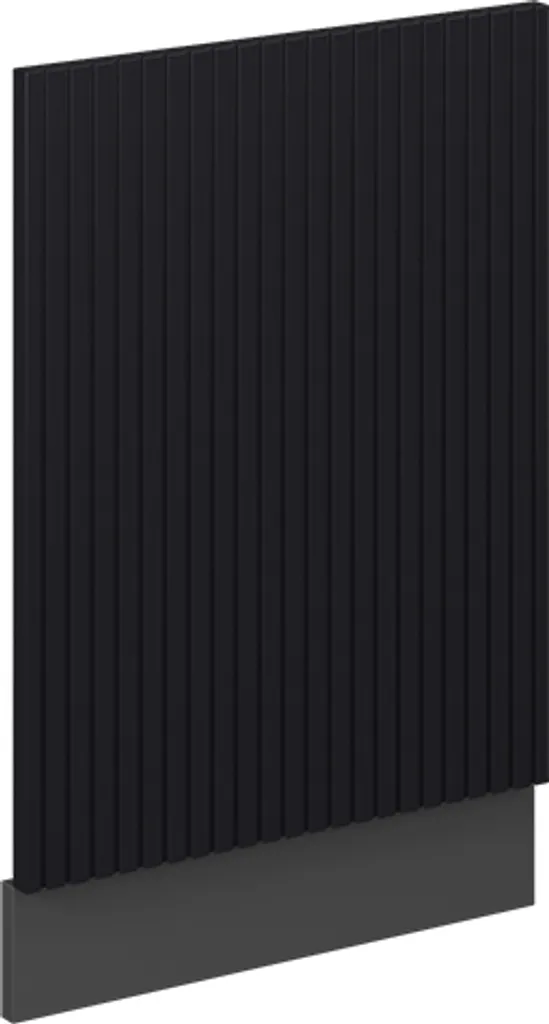 Vicco Pannello Frontale Fame-Line 45cm Nero a Righe/Bianco Cucina