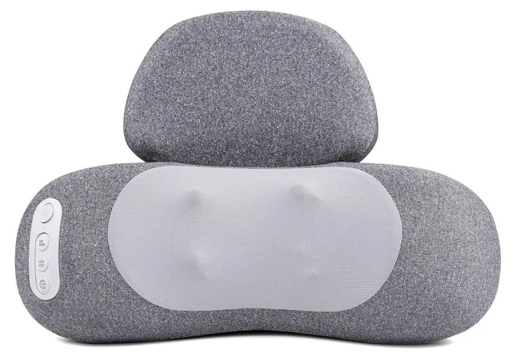 INF Coussin Massant Cervical Chauffant 4 Têtes USB-C ABS Nylon 40cm