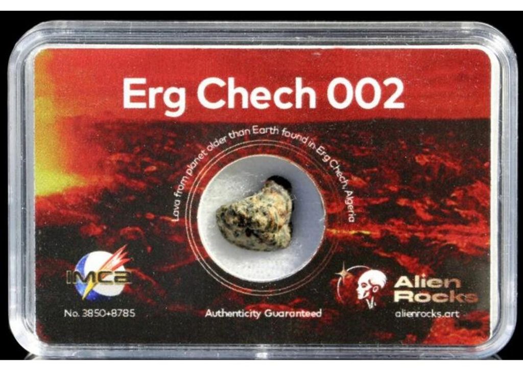 Alien Rocks Meteorit Erg Chech 002 0,7 - 0,99 Gramm
