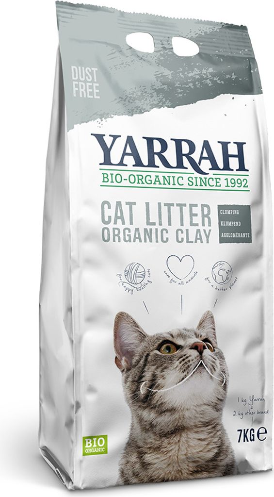 (PRE MAČKU) Hrudkujúca podstielka 7 kg - YARRAH Obrázok produktu 