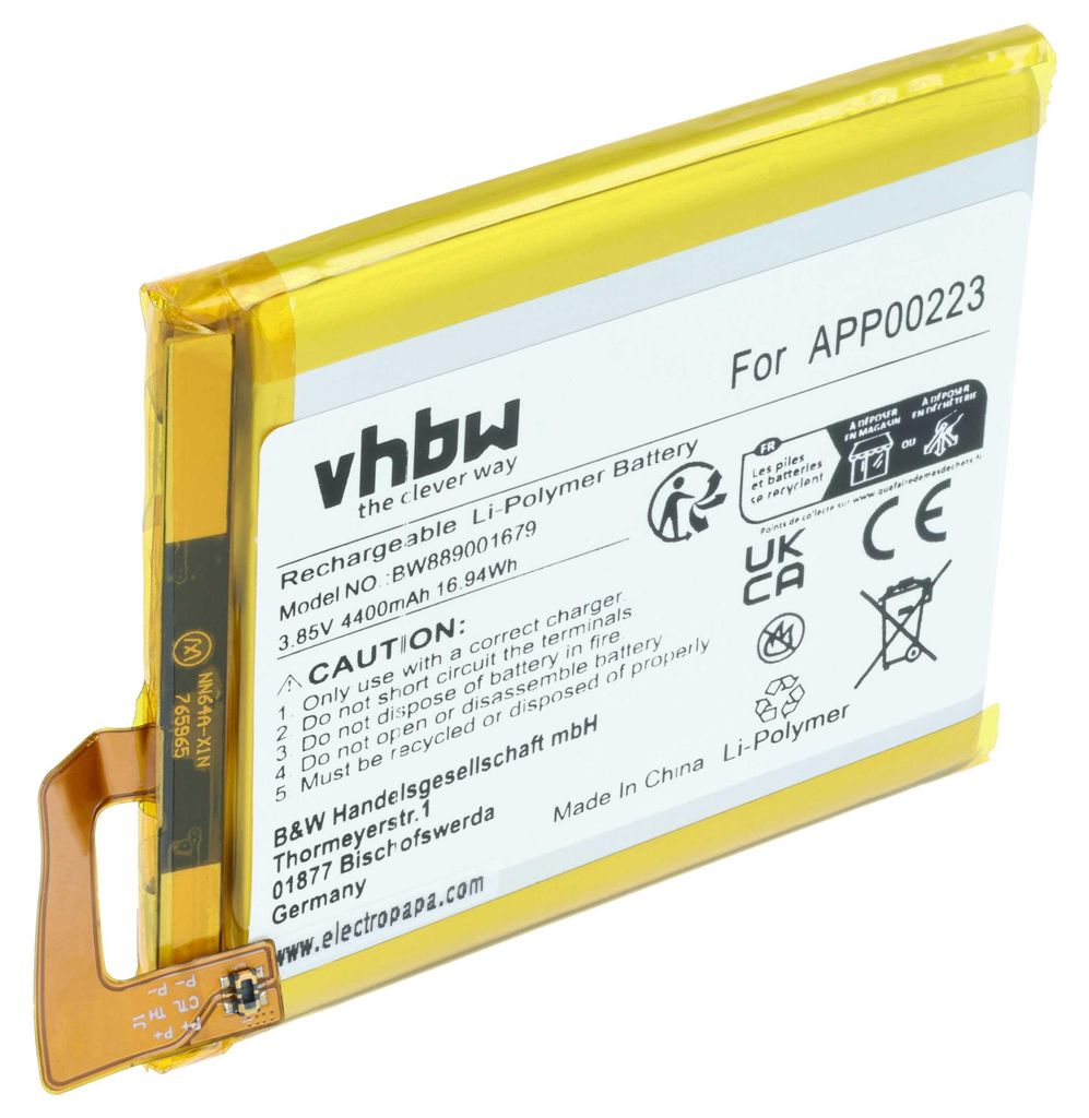 vhbw Akku kompatibel mit CAT S41 Handy Smartphone Telefon Produktbild 