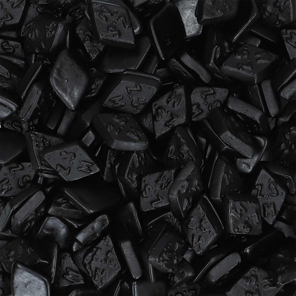 de Bron Zoute Ruitjes sugarfree 1kg Produktbild 
