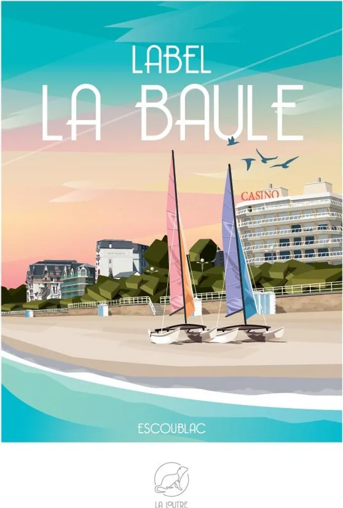 Puzzle Adulte 1000 pièces La Baule - Illustration Française La Loutre