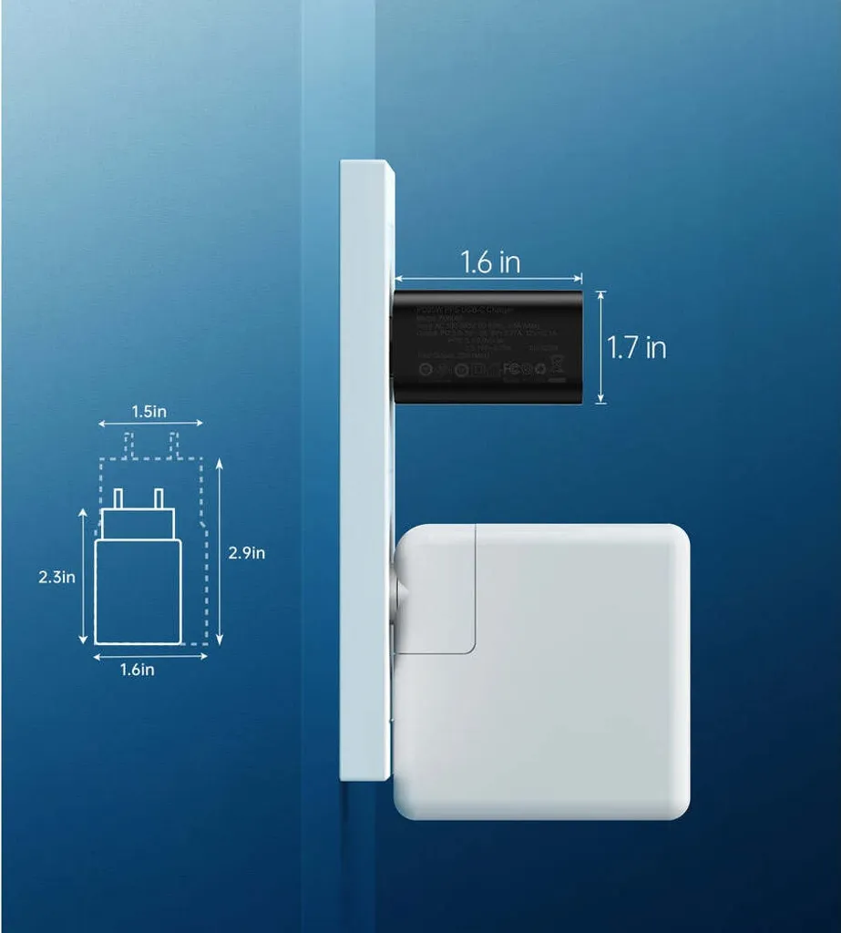 Chargeur Rapide USB C 25W PPS pour Smartphone et Tablette Choetech Noir - 3