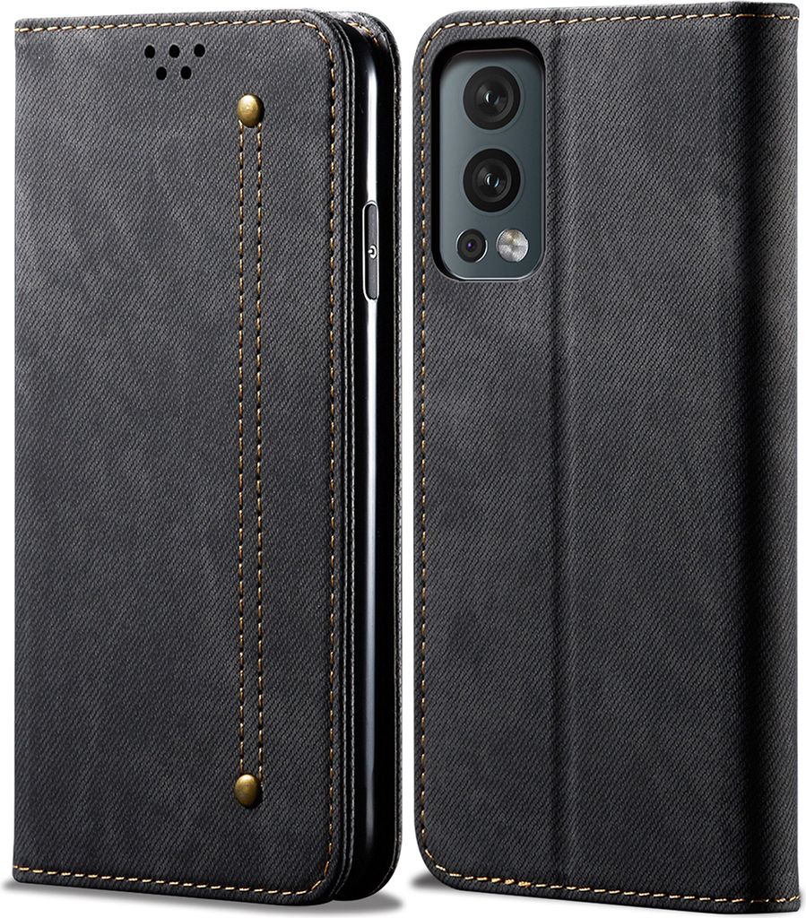 OnePlus Nord 2 5G Pouzdro, Kožené Peněženkové Pouzdro s Obrázek produktu 