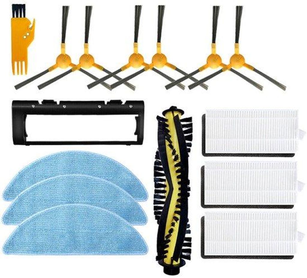 Fits für Brustbehaarungsbürste Fits für Tesvor X500 X500 Pro S6 S4 Staubsauger-Kit