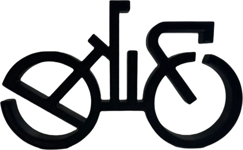 Minimalistische Fahrradskulptur, abstrakter Drahtrahmen, Straßen-Mountainbike-Silhouette, Statue, Figur, Schreibtischdekoration, Ornament, Radfahr...