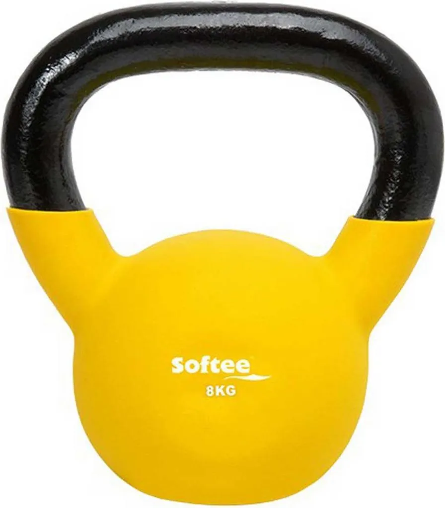 Kettlebell 8kg pour Fitness à Domicile et Tonification Musculaire Or