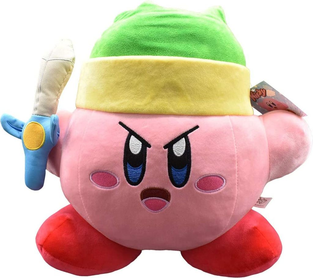 Peluche Nintendo Kirby spada 30 cm Immagine del prodotto 