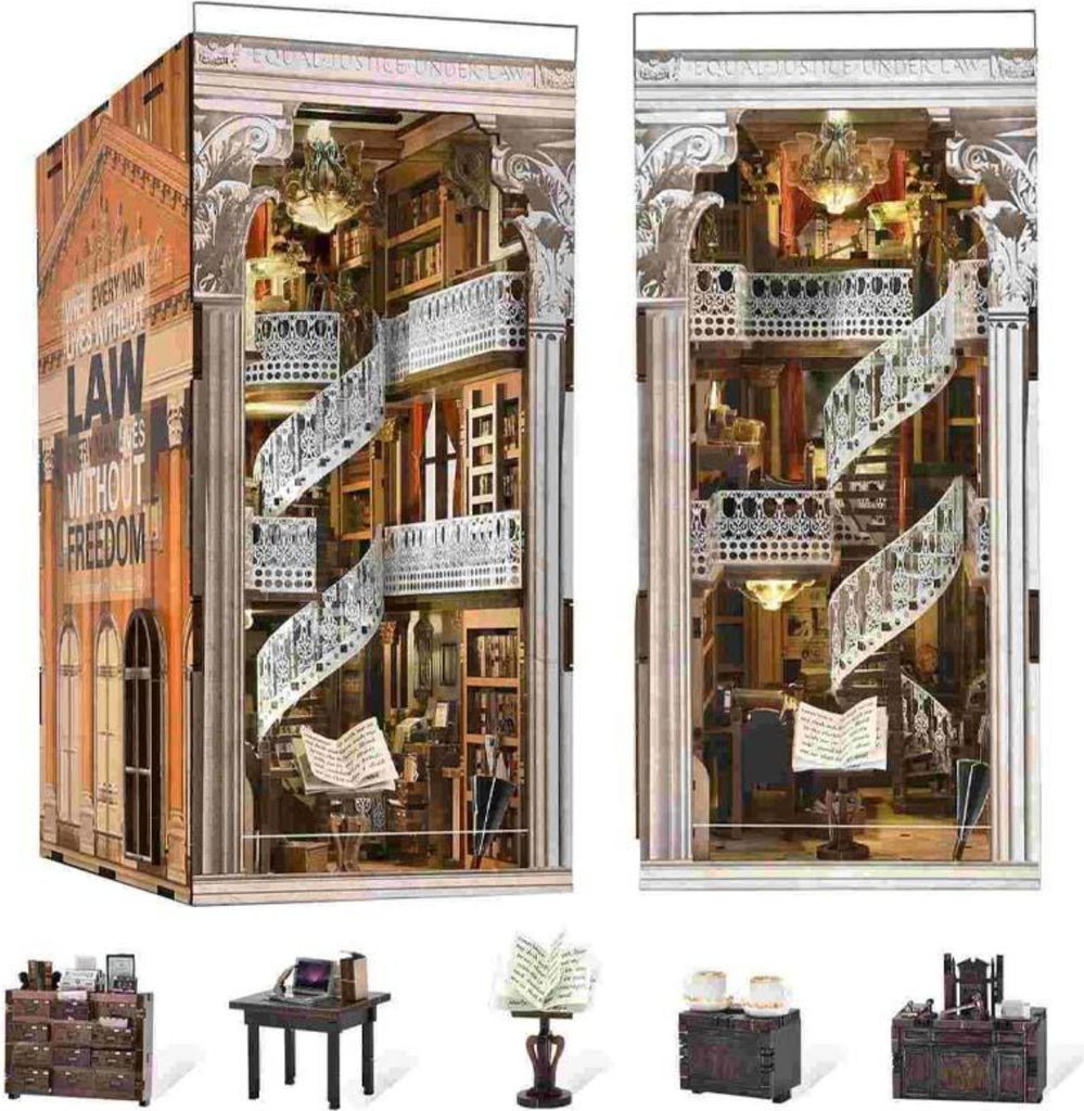 Habarri | DIY Book Nook - Die Bibliothek der Themis - Produktbild 