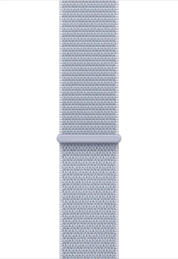 Bracelet Apple Watch Ajustable Bleu en Élasthanne et Nylon - Confortable