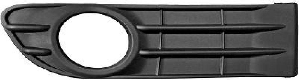 DIEDERICHS Lüftungsgitter Grill Stoßfänger für VOLVO S40 II (544) Schwarz