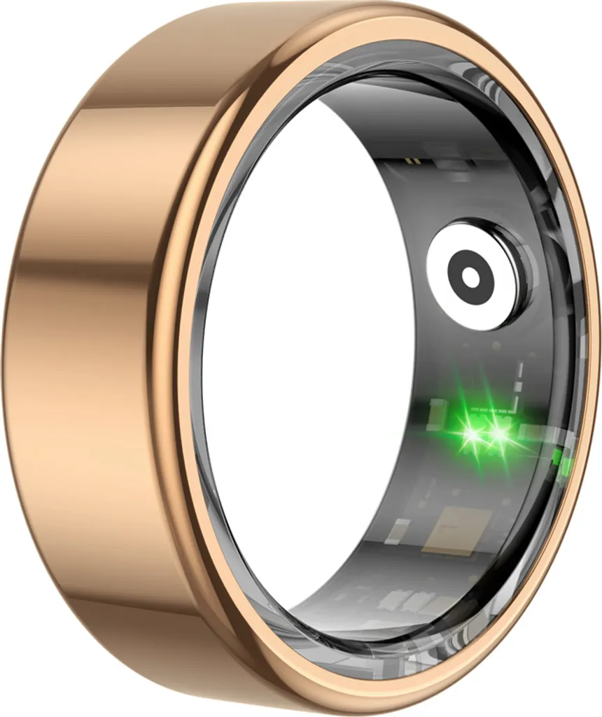 Maxlife MXSR-100 Smart Ring Or Taille 9 avec suivi de sommeil pro