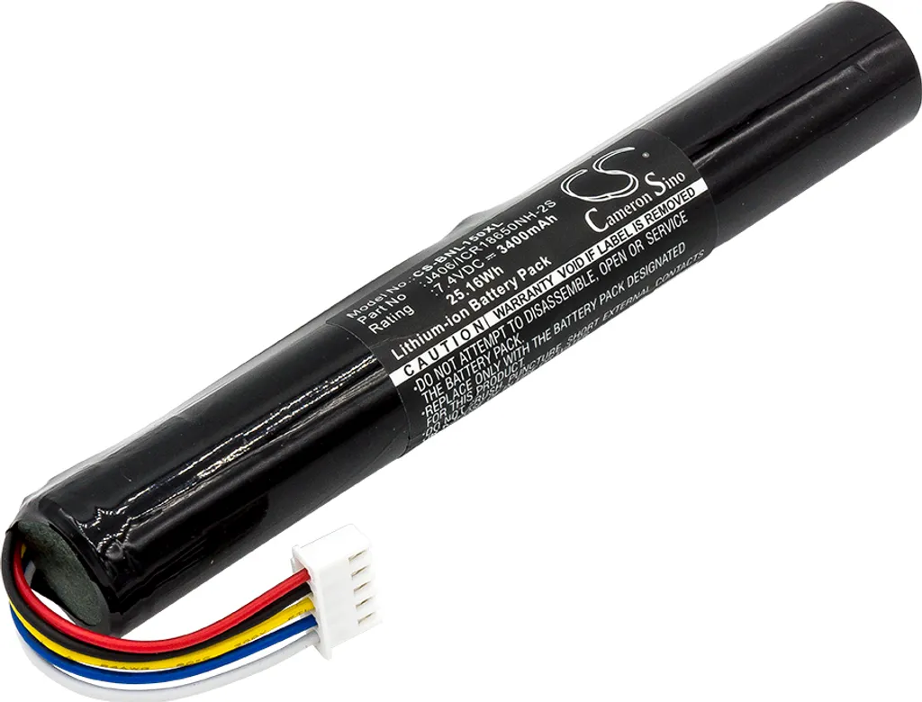 TECHTEK Batteria compatibile con [Bang & Olufsen] BeoLit 15, BeoLit 17, BeoPlay A2, BeoPlay A2 Active sostituisce J406/ICR18650NH-2S