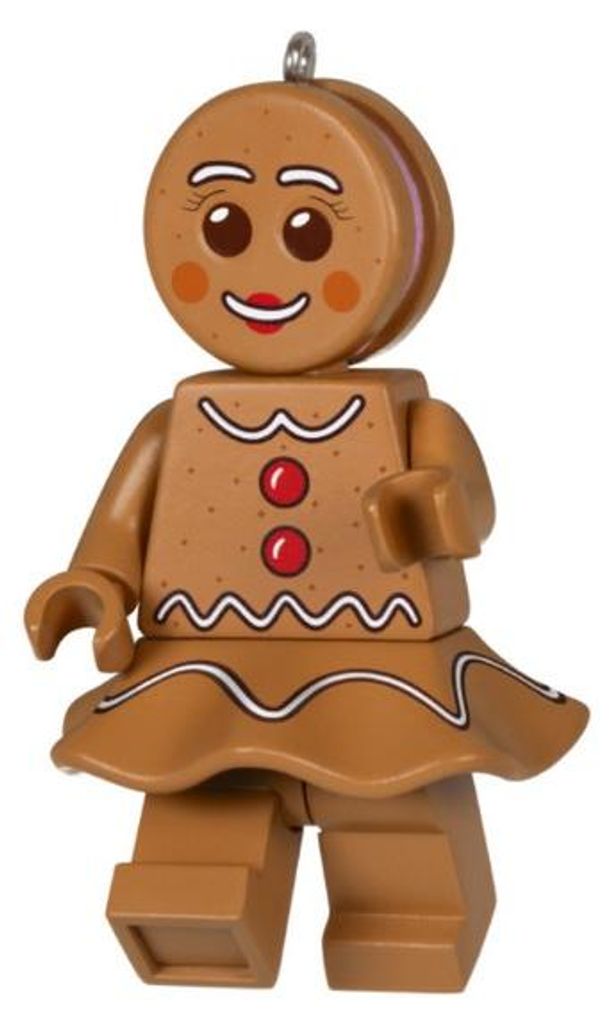 Ornament Keepsakes Lego Gingerbread Girl kerstbal Hallmark Productafbeelding 