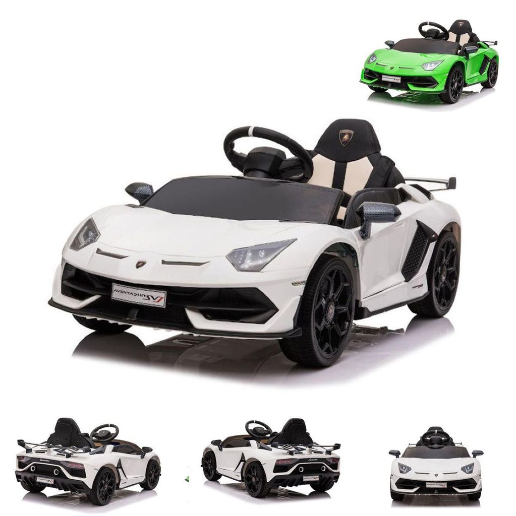 Veicolo per bambini - Auto elettrica "Lamborghini Aventador Immagine del prodotto 